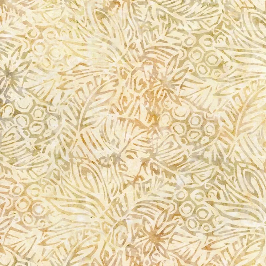 Leaf Patchwork Tonga-B2568 Linen