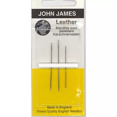 leather-needles-size-3-7-john-james Leather Needles - Size 3/7 - John James
