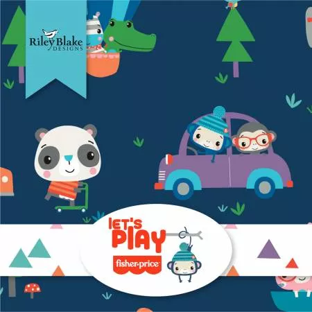 Lets Play 5in Squares, 42pcs/bundle