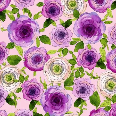 Light Fuchsia Posies