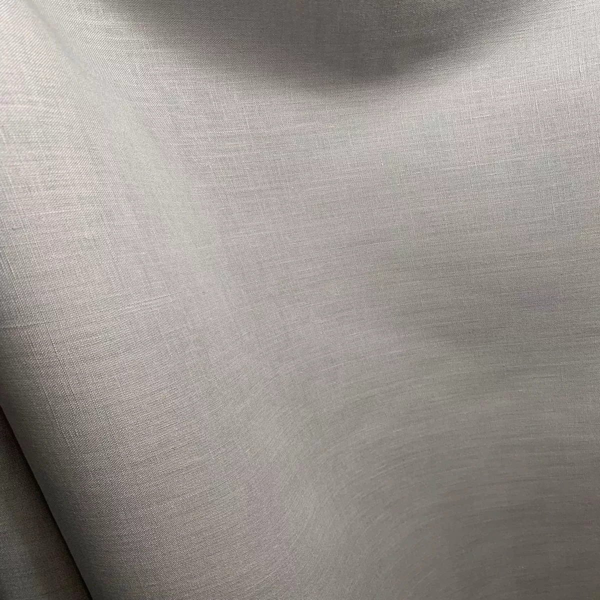 Light Gray 100% Linen Fabric