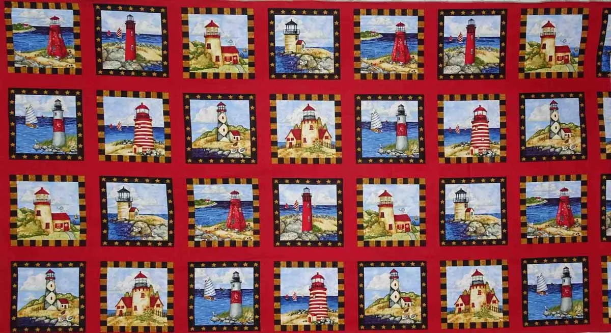 Lighthouse Panel (Red)