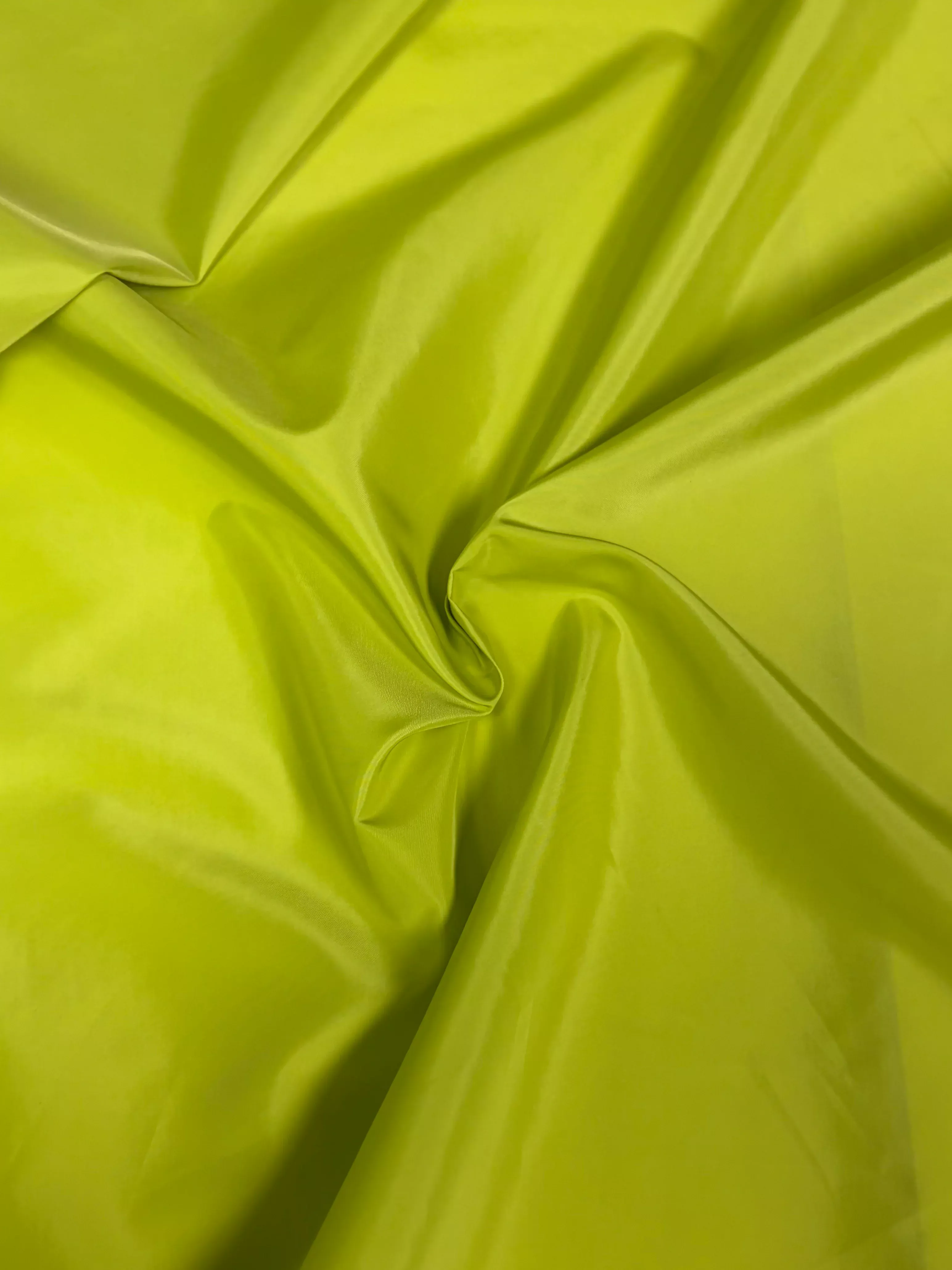 Lime Green Poly Plainweave