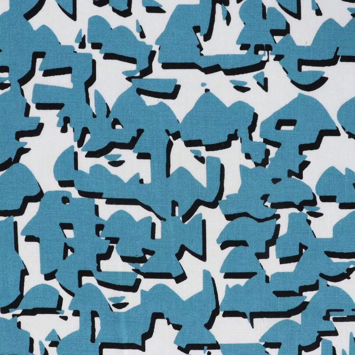 linen-viscose-puzzle-blue-sale Linen Viscose – Puzzle – Blue – SALE