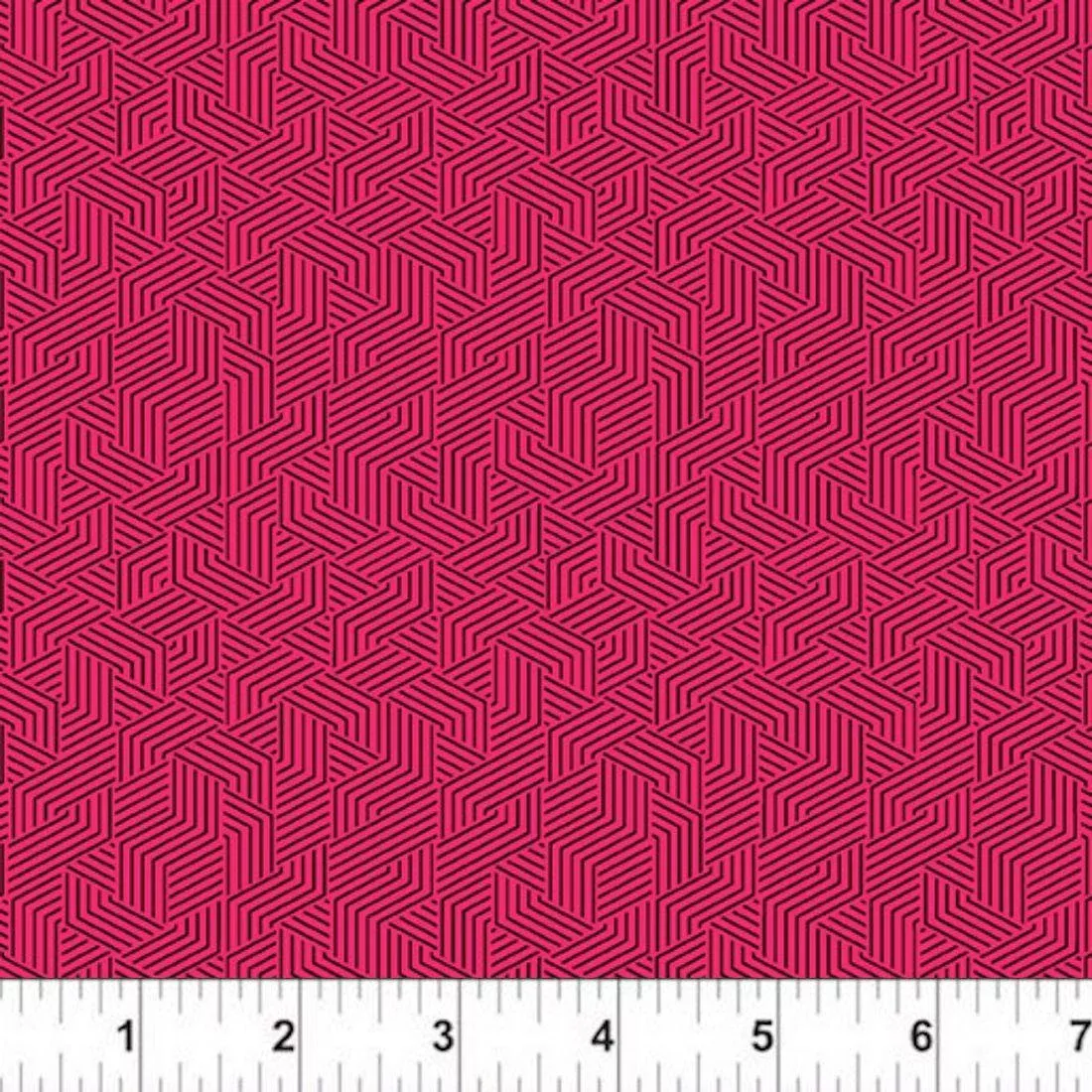 Linework Berry by Modern Quilt Studio