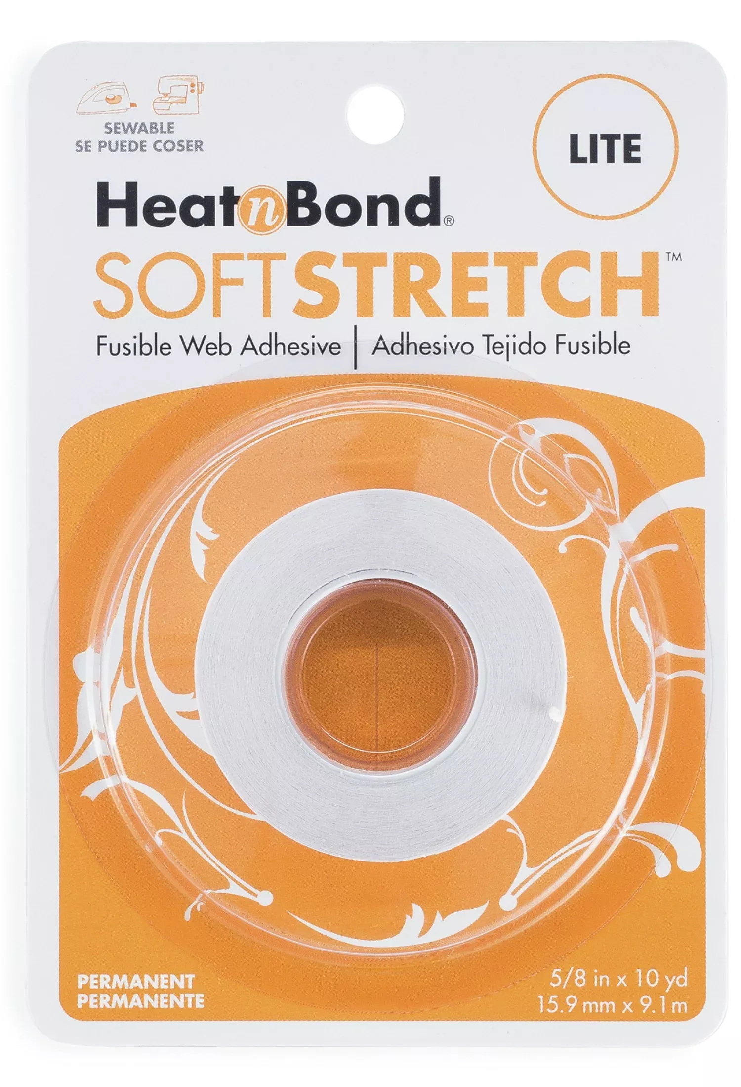 lite-heat-n-bond-soft-stretch-5-8-x-10yd Lite Heat N Bond Soft Stretch ~ 5/8” x 10YD