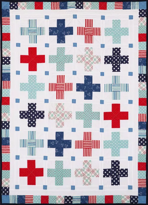 little-crosses-quilt Little Crosses Quilt