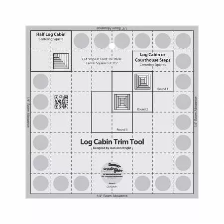 log-cabin-8-trim-tool-ruler Log Cabin 8" Trim Tool Ruler