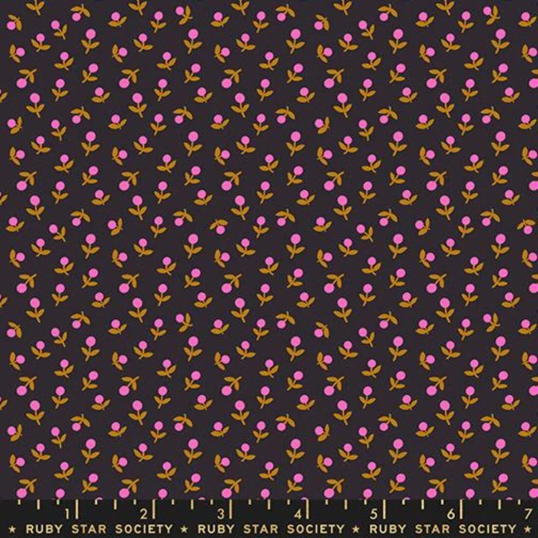 Lollipop Flower Black by Ruby Star Society