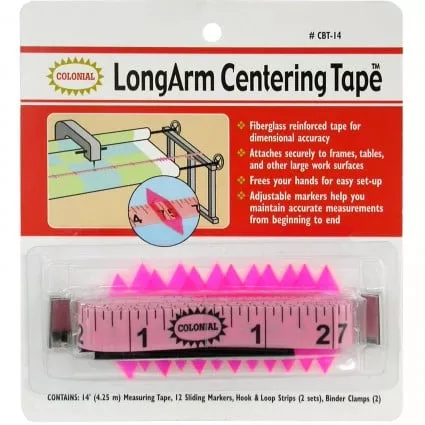Long Arm Centering Tape Measure