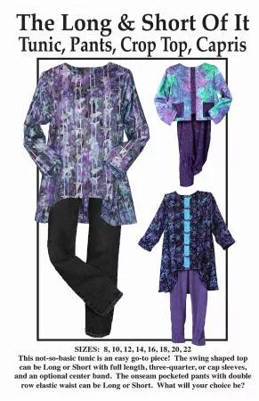 Long & Short of It, The Tunic & Pants (Crop Top & Pants)