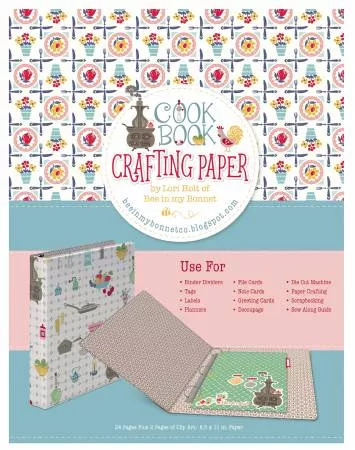 Lori Holt Cookbook Crafting Paper Pad