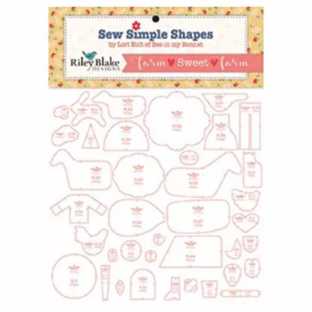 Lori Holt Farm Sweet Farm Quilt Template Set