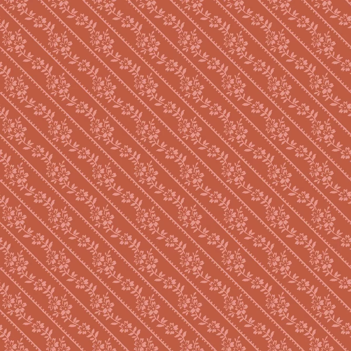 Lovely Bunch Bias Stripe Cinnamon