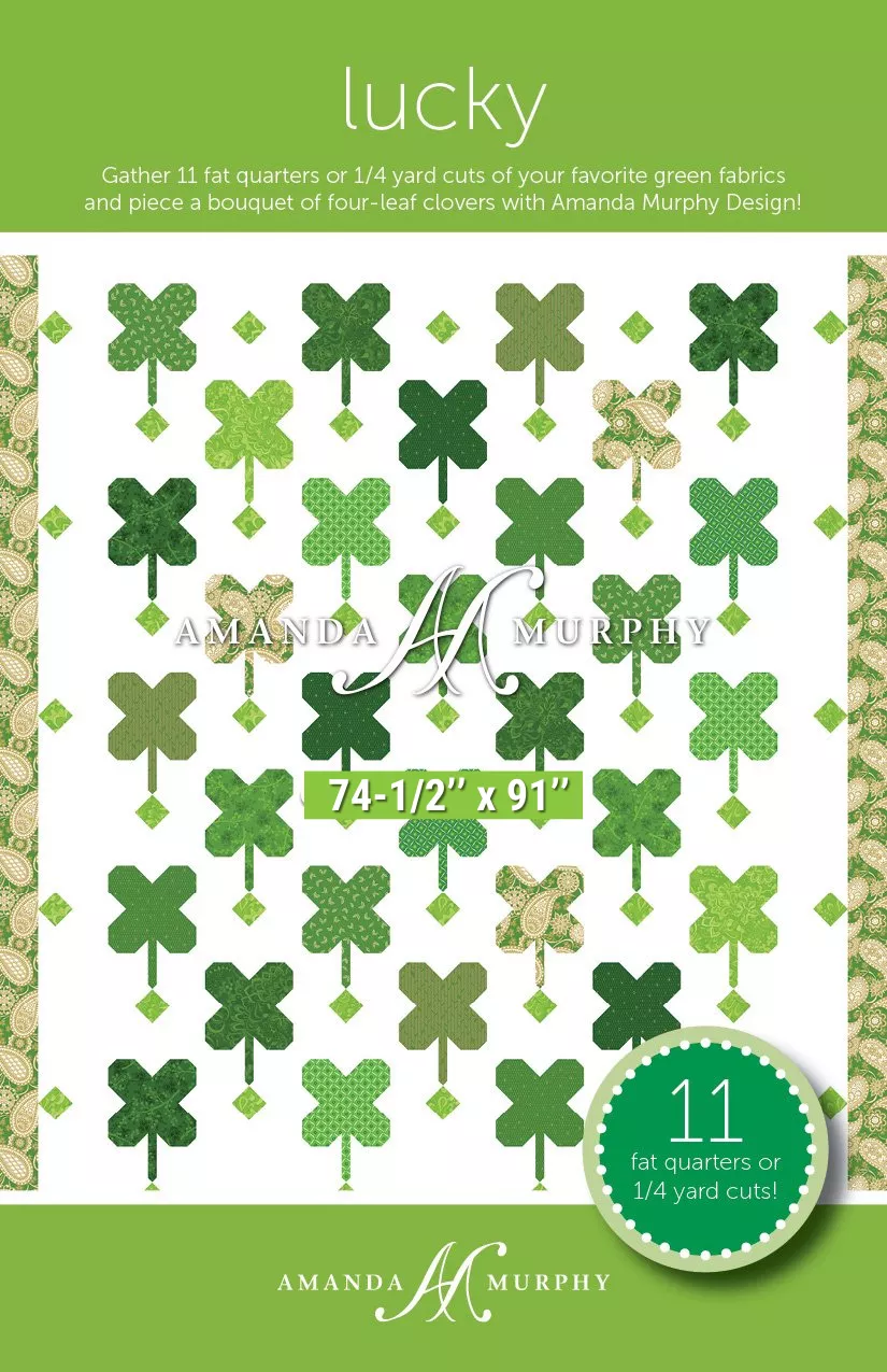 Lucky quilt pattern by Amanda Murphy