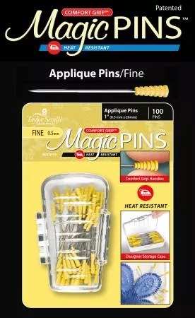 Magic Pins Applique Fine 100pc