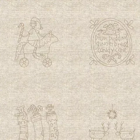 make-ready-christmas-stitchery-panel-dv3301-natalie-bird-devonstone Make Ready for Christmas Stitchery Panel DV3301 - Natalie Bird - Devonstone