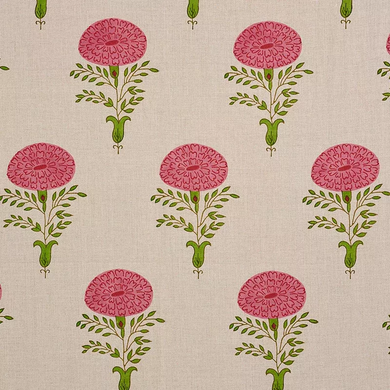 MARIGOLD HAND BLOCK PRINT PINK