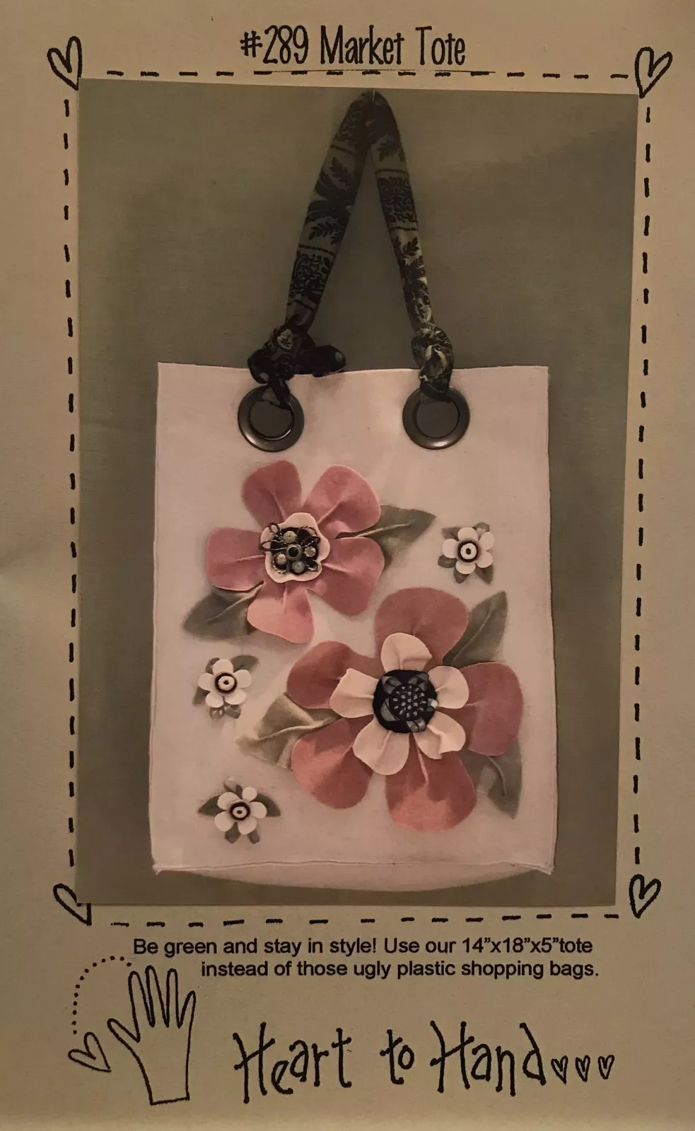 Market Tote Pattern 289 by Heart to Hand