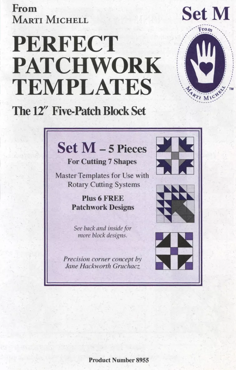 Marti Michell Perfect Patchwork Templates - Set M