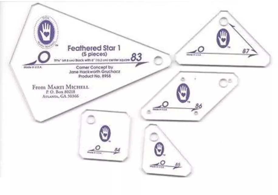 Marti Michell Perfect Patchwork Templates Set O