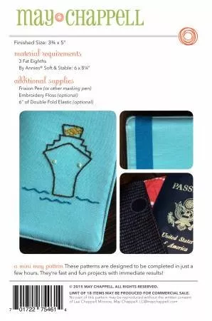 MC013 Bon Voyage Passport Covers