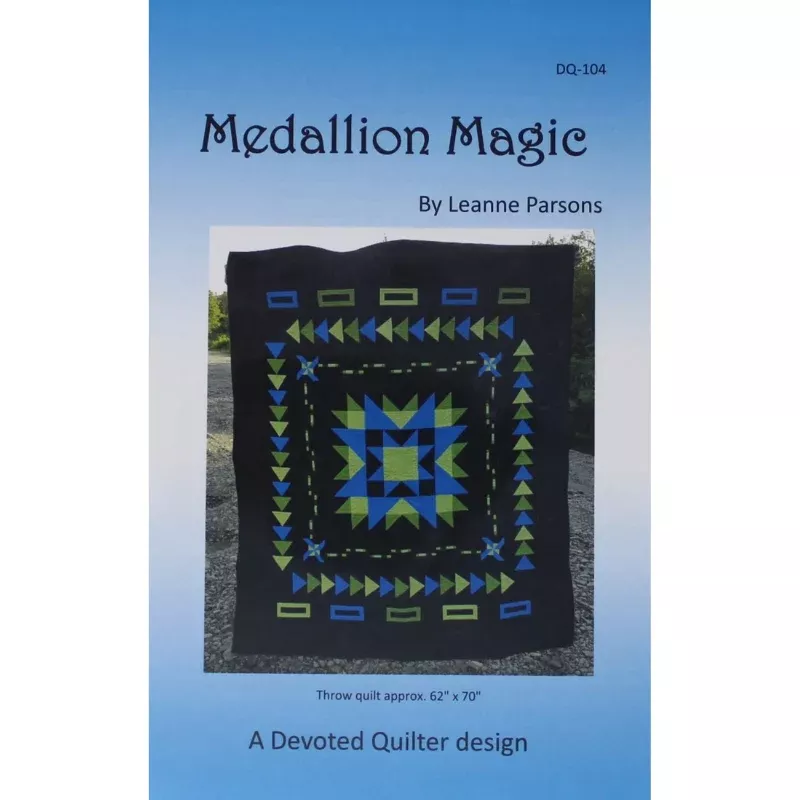 Medallion Magic - Quilting Pattern - Devoted Quilter