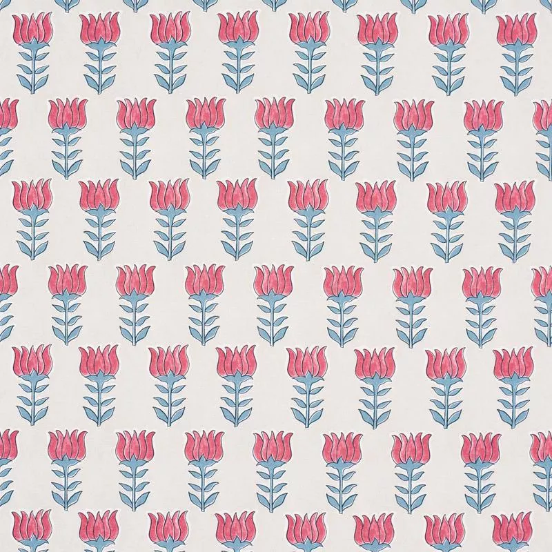 MIA TULIP | Delft & Crimson