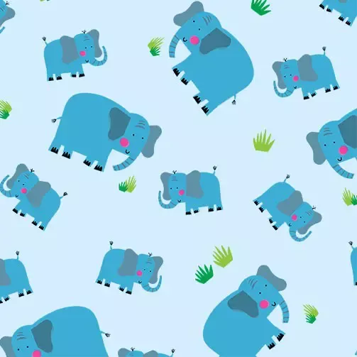Michael Miller – Elephant Pairs