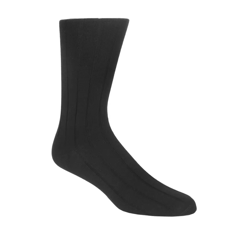 mid-calf-extra-soft-black-socks Mid Calf Extra Soft Black Socks