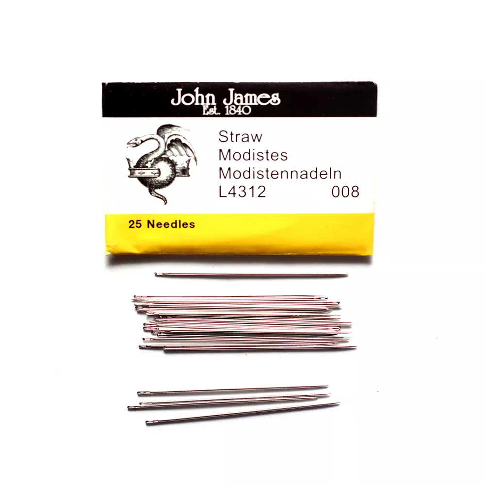 Milliners / Straws Needles (25 needles)