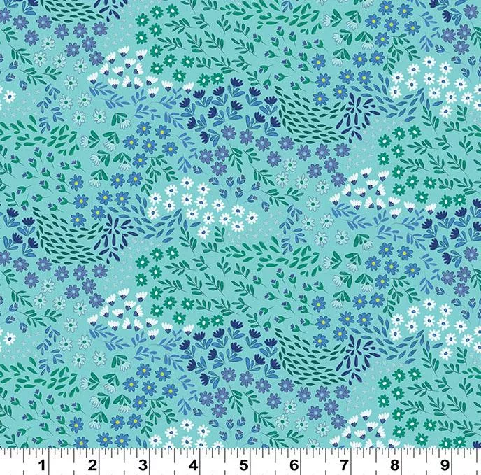 mini-floral-turquoise-by-meags-me Mini Floral Turquoise by Meags & Me