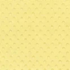 MINKY- Dimple Dots LEMON from EZ Fabric