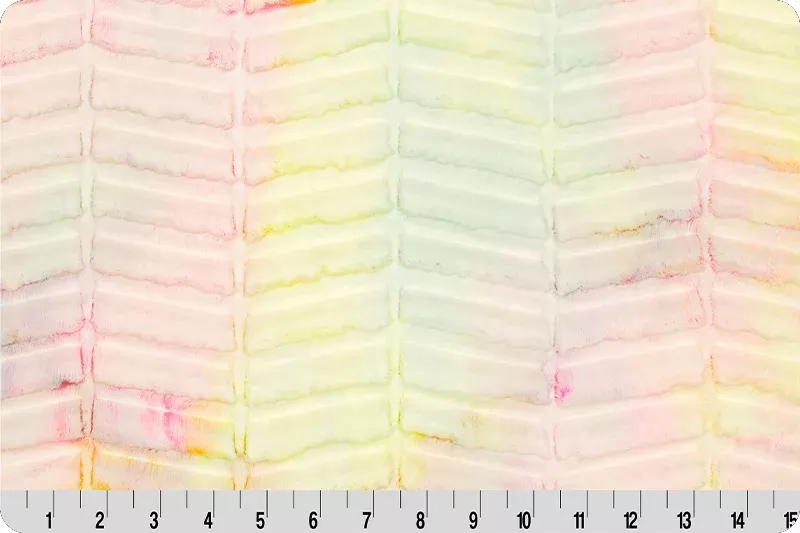Minky - Luxe Cuddle Goovy PASTEL From Shannon Fabrics