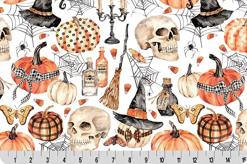 minky-spellbound-digital-cuddle-rust-from-shannon-fabrics-60-wide Minky - Spellbound Digital Cuddle Rust From Shannon Fabrics - 60" Wide