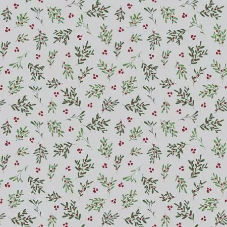 Mistletoe & Holly Mistletoe Silver