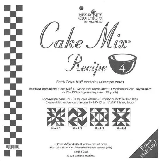 Moda Cake Mix Recipe 4