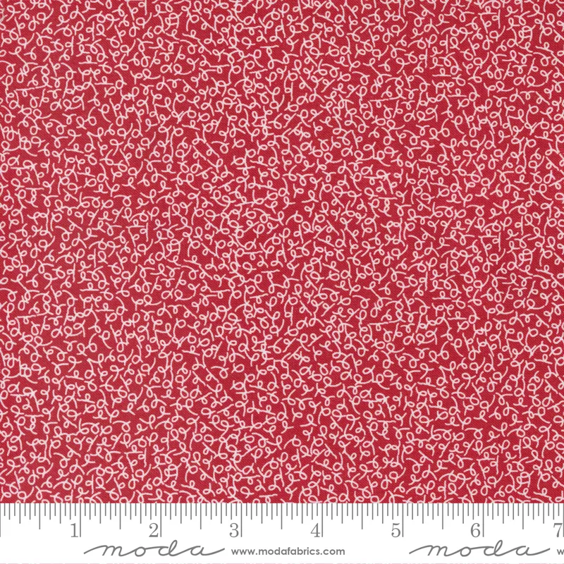 Moda Flirt 55572 12 Doodle Red