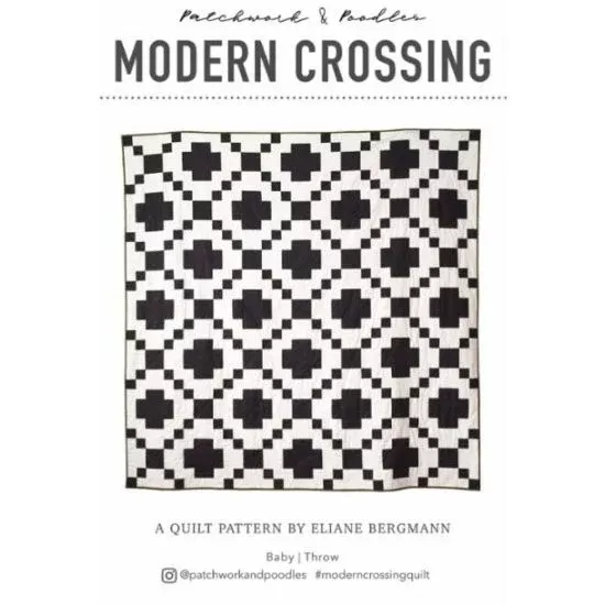 Modern Crossing Quilt Pattern