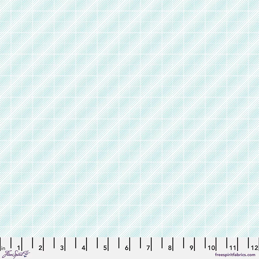 Modern Shirtings Keeper Plaid Aqua