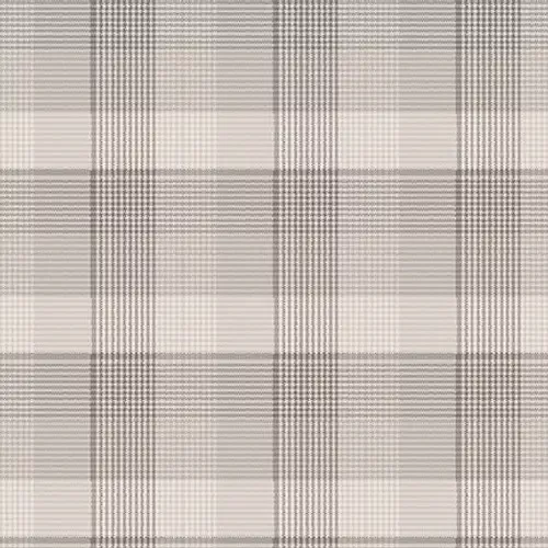 The Mountains are Calling – Window Pane Plaid – Cream