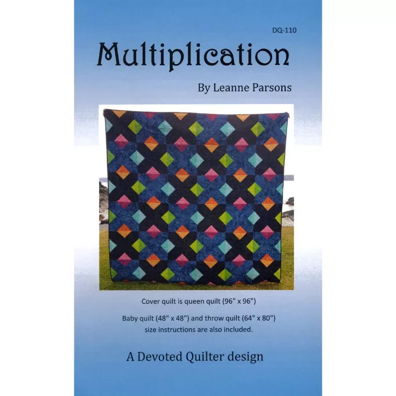 Multiplication - Quilting Pattern - Devoted Quilter