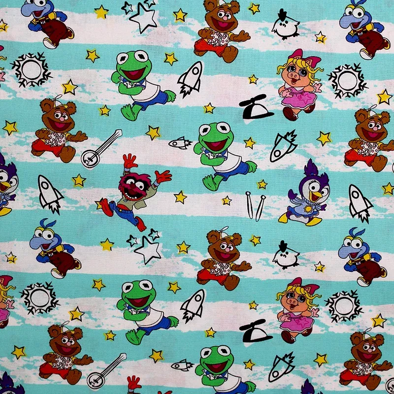 Muppet Babies Playing - 45" - 100% cotton
