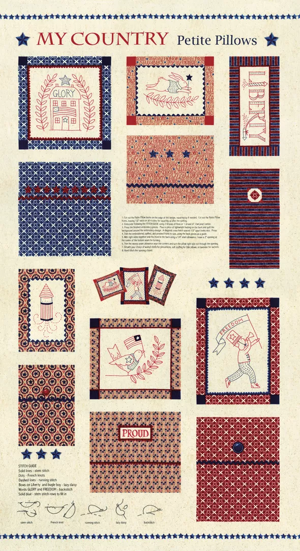 My Country Panel Parchment