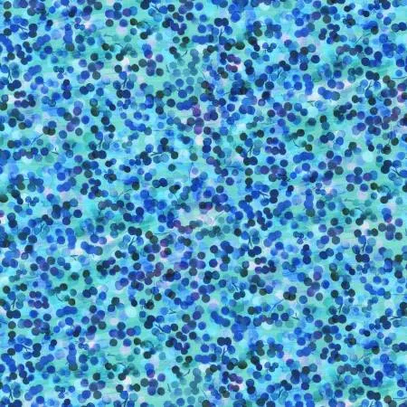 Nature's Pace - Dots Turquoise