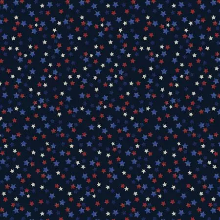 Navy Patriotic Stars