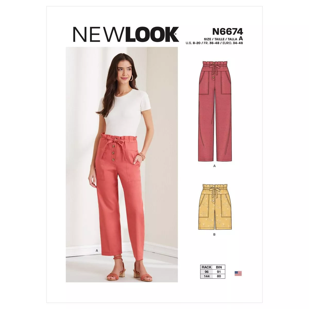 New Look Sewing Pattern 6674