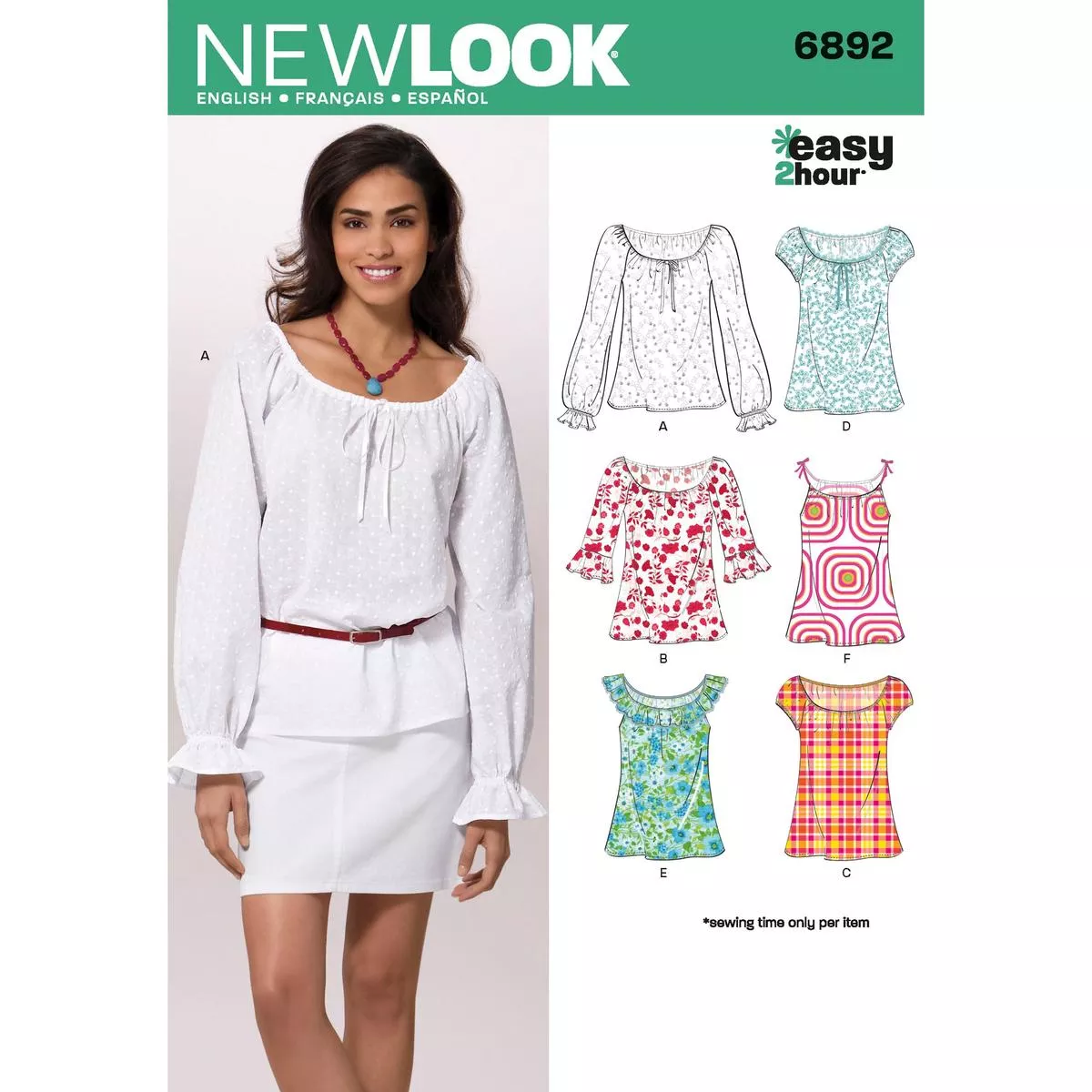 New Look Sewing Pattern 6892