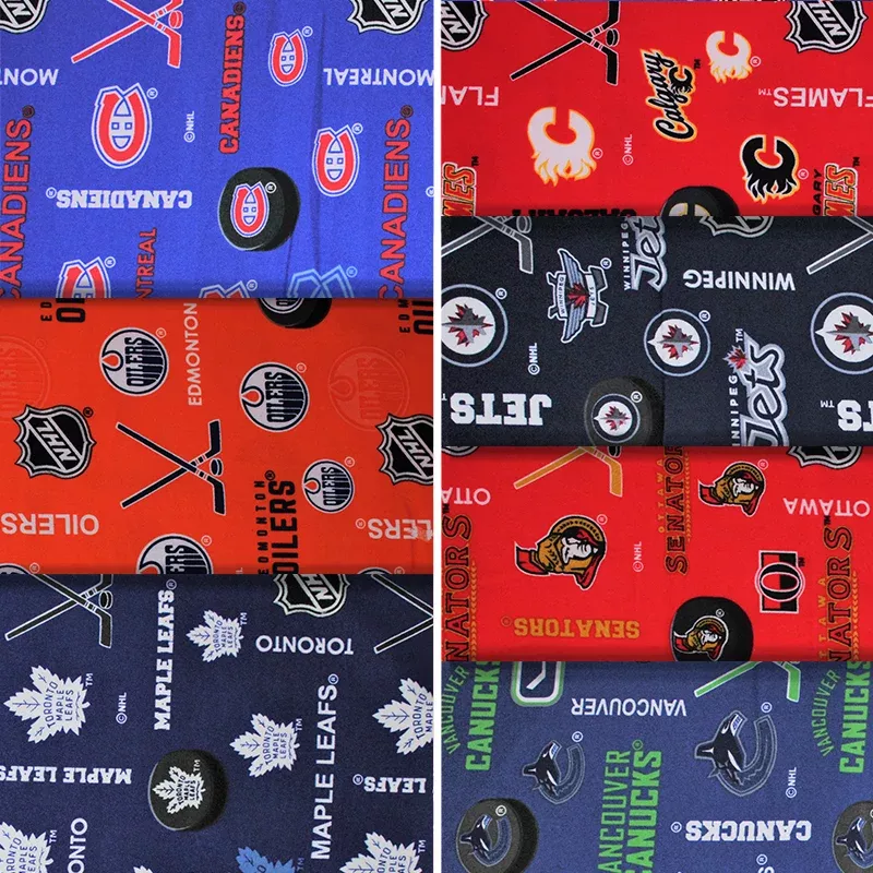 NHL Flannel - 43" - 100% Cotton Flannel