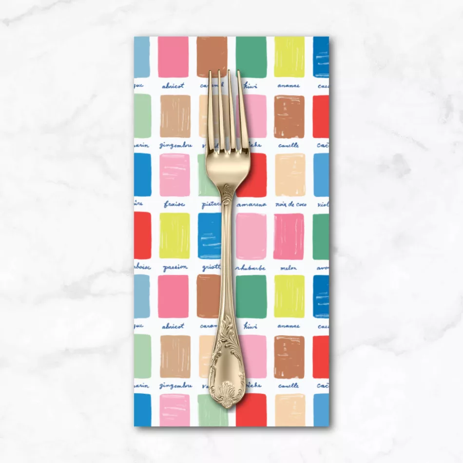 nice-nice-gelato-palette-in-multi-dinner-napkin Nice Nice, Gelato Palette in Multi, Dinner Napkin
